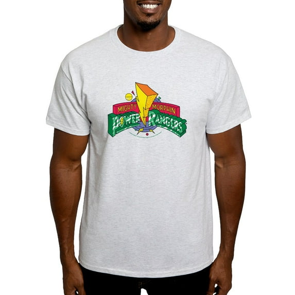 CafePress - Mighty Morphin Power Rangers L Men's Value T Shirt - Men's Classic Graphic T-Shirt
