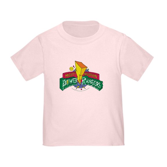 CafePress - Mighty Morphin Power Rangers Logo Toddler T Shirt - Cute Toddler T-Shirt, 100% Cotton