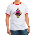 thumbnail image 1 of CafePress - Mighty Morphin Power Rangers Men's Ringer T Shirt - 100% Cotton Ringed T-Shirt, 1 of 4