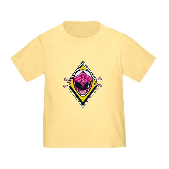 CafePress - Mighty Morphin Power Rangers Pink Toddler T Shirt - Cute Toddler T-Shirt, 100% Cotton