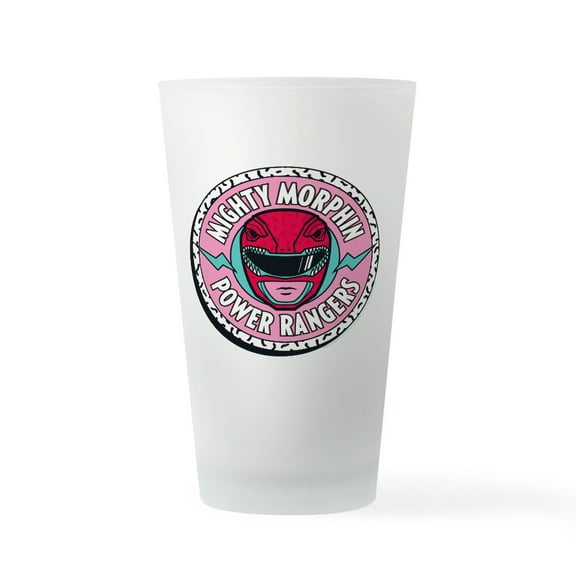 CafePress - Mighty Morphin Power Rangers Red Ra - Pint Glass, Drinking Glass, 16 oz. CafePress