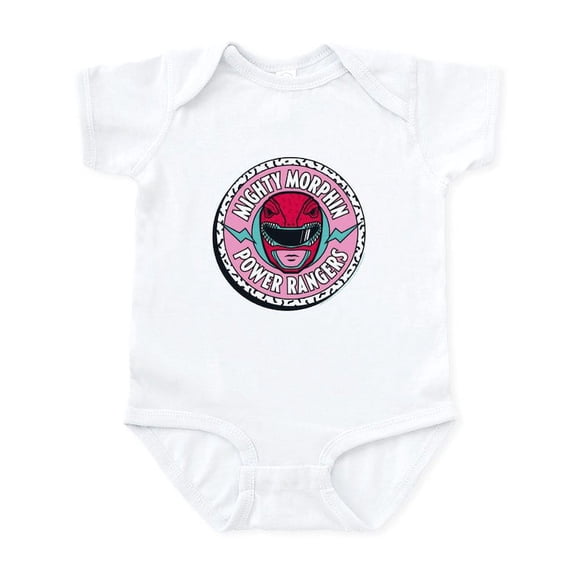 CafePress - Mighty Morphin Power Rangers Red Ran - Baby Light Bodysuit, Size Newborn - 24 Months