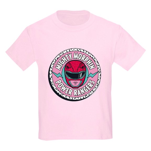 CafePress - Mighty Morphin Power Rangers Red Rang Kids T Shirt - Light T-Shirt Kids XS-XL