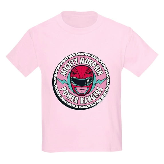 CafePress - Mighty Morphin Power Rangers Red Rang Kids T Shirt - Light T-Shirt Kids XS-XL