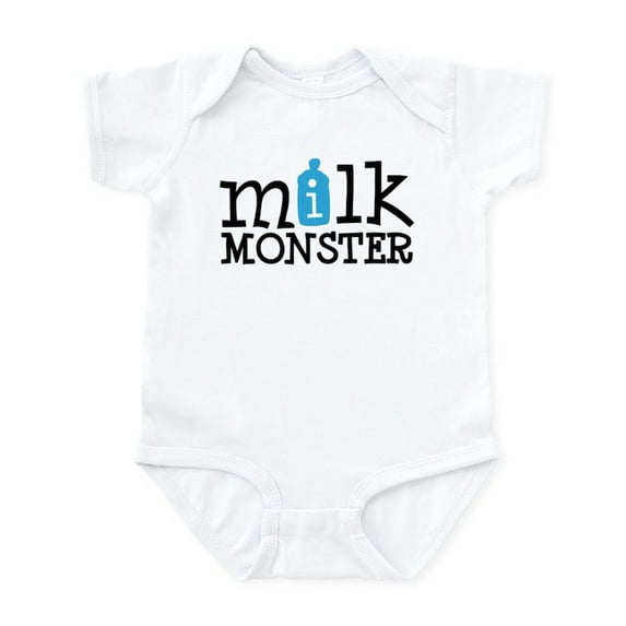 CafePress - Milk Monster Infant Bodysuit - Baby Light Bodysuit, Size Newborn - 24 Months