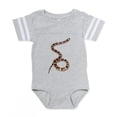 thumbnail image 1 of CafePress - Milk Snake - Cute Infant Baby Football Bodysuit, 1 of 3