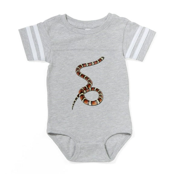 CafePress - Milk Snake - Cute Infant Baby Football Bodysuit