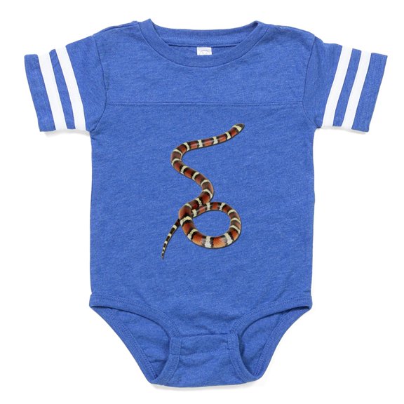 CafePress - Milk Snake - Cute Infant Baby Football Bodysuit
