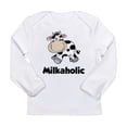 thumbnail image 1 of CafePress - Milkaholic Long Sleeve Infant T Shirt - Long Sleeve Infant T-Shirt, 1 of 2