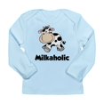 thumbnail image 1 of CafePress - Milkaholic Long Sleeve Infant T Shirt - Long Sleeve Infant T-Shirt, 1 of 2