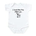 thumbnail image 1 of CafePress - Milkman Body Suit - Baby Light Bodysuit, Size Newborn - 24 Months, 1 of 4