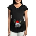 thumbnail image 1 of CafePress - Mimi Claus Santa Hat Christmas Maternity T Shirt - Maternity Dark T-Shirt, 1 of 4