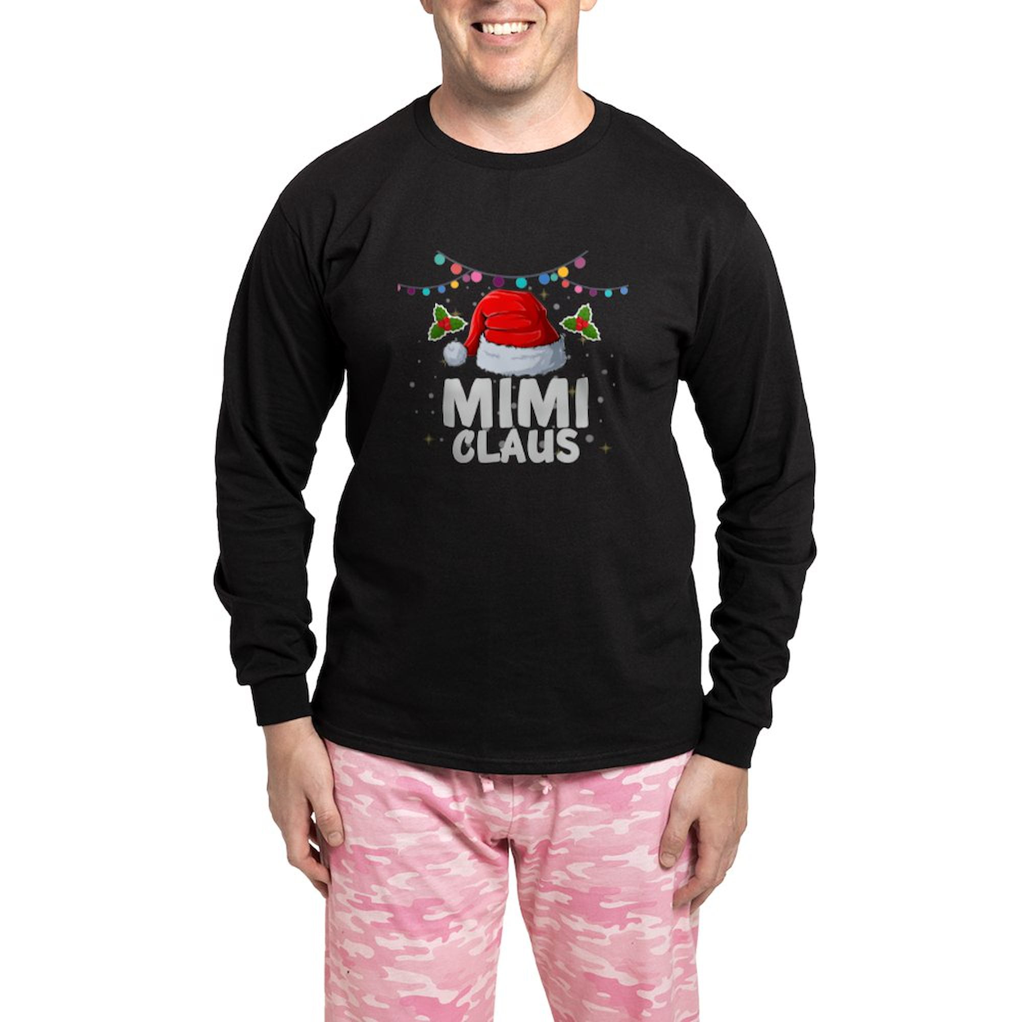 We're Engaged Christmas Men's Pajama Set - Comfortable Dark PJs With Holiday Engagement Design
