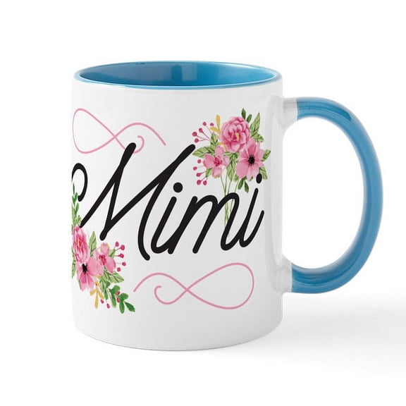 CafePress - Mimi Mugs - 11 oz Ceramic Mug - Novelty Coffee Tea Cup