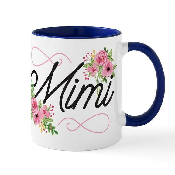 CafePress - Mimi Mugs - 11 oz Ceramic Mug - Novelty Coffee Tea Cup