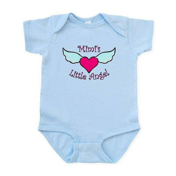 CafePress - Mimi's Little Angel Infant Bodysuit - Baby Light Bodysuit, Size Newborn - 24 Months