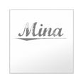 thumbnail image 1 of CafePress - Mina, Vintage Square Sticker 3 X 3 - Square Sticker 3" x 3", 1 of 1