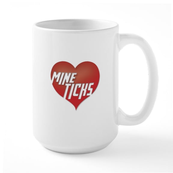 CafePress - Mineticks Large Mug - 15 oz Ceramic Large White Novelty Mug