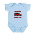 thumbnail image 1 of CafePress - Mini Van Mega Fun Infant Bodysuit - Baby Light Bodysuit, Size Newborn - 24 Months, 1 of 4