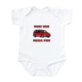 thumbnail image 1 of CafePress - Mini Van Mega Fun Infant Bodysuit - Baby Light Bodysuit, Size Newborn - 24 Months, 1 of 4