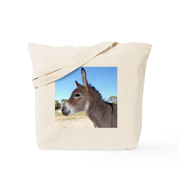 CafePress - Miniature Donkey Tote Bag - Unisex Canvas Tote Bag, Beige, 1-Piece