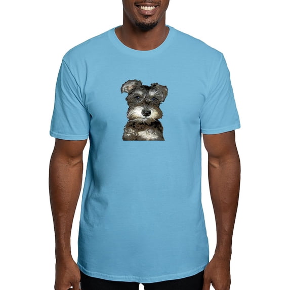 CafePress - Miniature Schnauzer Fitted T Shirt - Fitted T-Shirt, Vintage Fit Soft Cotton Tee