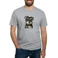 thumbnail image 1 of CafePress - Miniature Schnauzer Fitted T Shirt - Fitted T-Shirt, Vintage Fit Soft Cotton Tee, 1 of 4