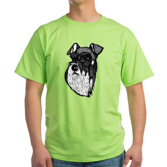 CafePress - Miniature Schnauzer Light T Shirt - Light T-Shirt - CP