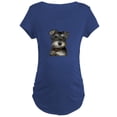 thumbnail image 1 of CafePress - Miniature Schnauzer Maternity Dark T Shirt - Maternity Dark T-Shirt, 1 of 3