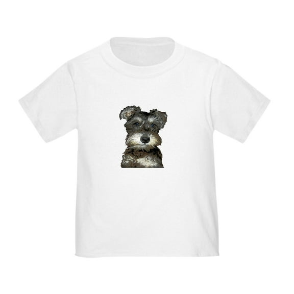 CafePress - Miniature Schnauzer Toddler T Shirt - Cute Toddler T-Shirt, 100% Cotton