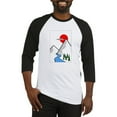 thumbnail image 1 of CafePress - Minimal Mountains Baseball Jersey - Cotton Baseball Jersey, 3/4 Raglan Sleeve Shirt, 1 of 4