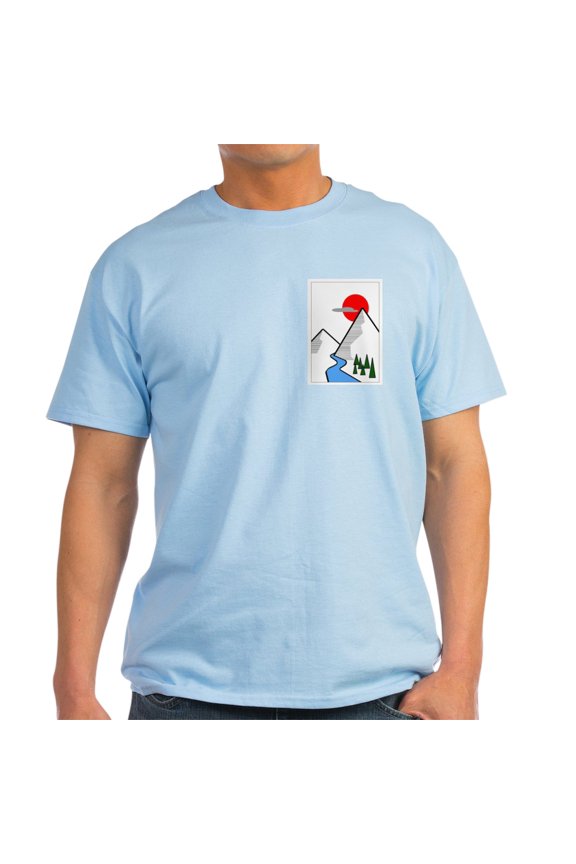 - Minimal Mountains Men's Value T Shirt - Men's Classic Graphic T-Shirt