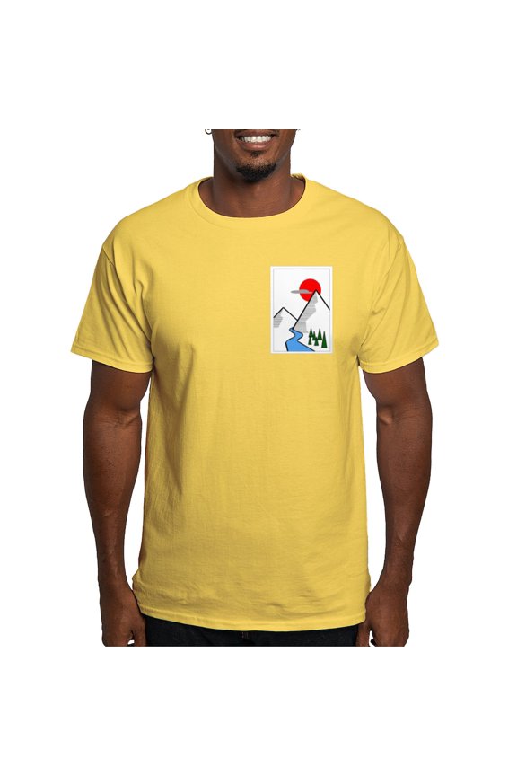 - Minimal Mountains Men's Value T Shirt - Men's Classic Graphic T-Shirt