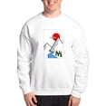 thumbnail image 1 of CafePress - Minimal Mountains Sweatshirt - Crew Neck Sweatshirt, 1 of 4