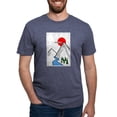 thumbnail image 1 of CafePress - Minimal Mountains T Shirt - Mens Tri-blend T-Shirt, 1 of 4