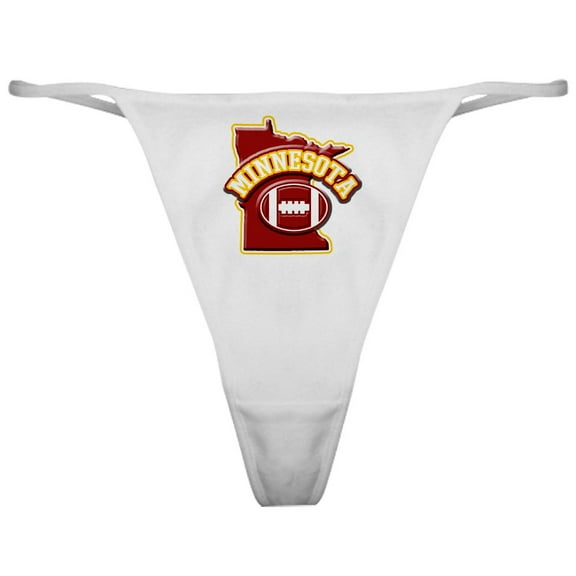 CafePress - Minnesota Football Classic Thong - Women's Novelty Thong Panties Underwear