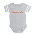 thumbnail image 1 of CafePress - Minnesota Rbw Txt - Cute Infant Baby Football Bodysuit, 1 of 3
