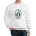 thumbnail image 1 of CafePress - Miraculous Medal Sweatshirt - Crew Neck Sweatshirt, 1 of 4