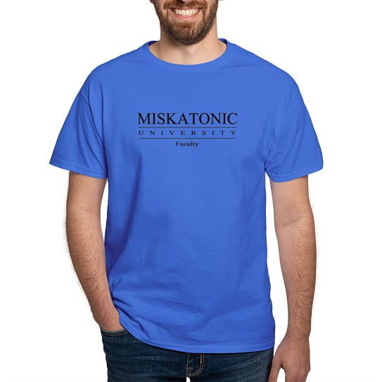 CafePress - Miskatonic Faculty T Shirt - Men's Classic Cotton T-Shirts