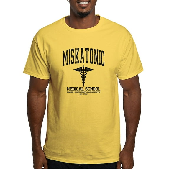 CafePress - Miskatonic Medical School Light T Shirt - Men's Classic Graphic T-Shirt