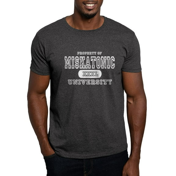 CafePress - Miskatonic University Dark T Shirt - Men's Classic Graphic Cotton T-Shirt