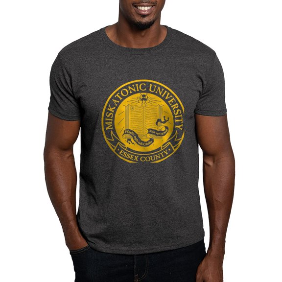 CafePress - Miskatonic University Dark T Shirt - Men's Classic Graphic Cotton T-Shirt