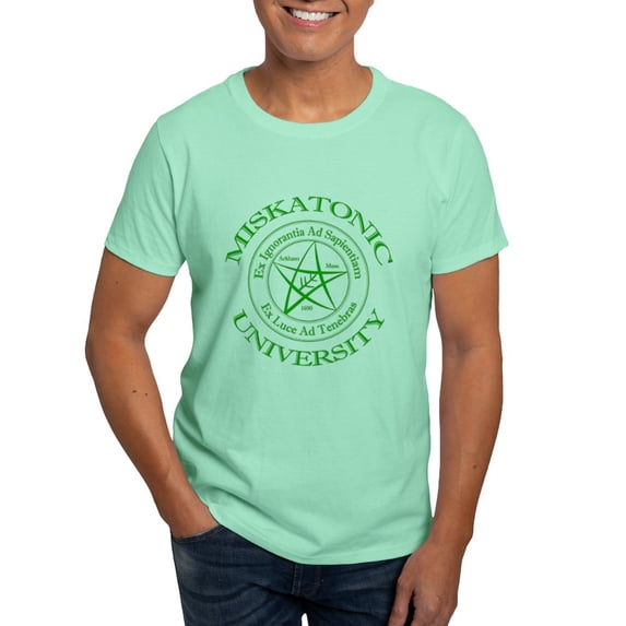 CafePress - Miskatonic University Dark T Shirt - Men's Classic Graphic Cotton T-Shirt