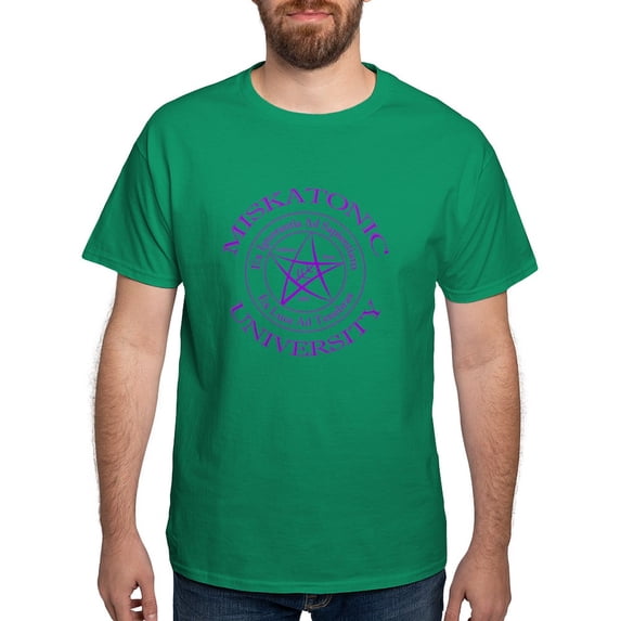 CafePress - Miskatonic University Dark T Shirt - Men's Classic Graphic Cotton T-Shirt
