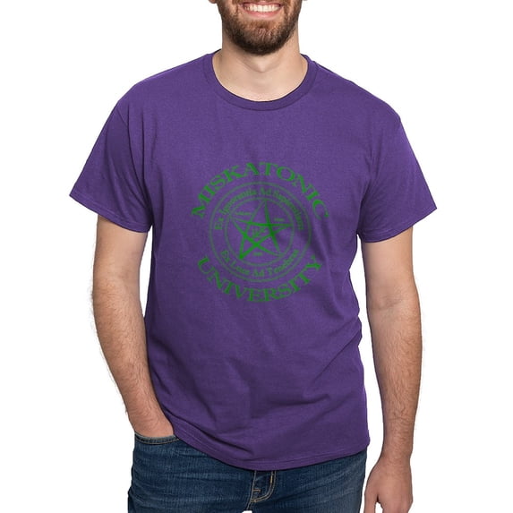 CafePress - Miskatonic University Dark T Shirt - Men's Classic Graphic Cotton T-Shirt