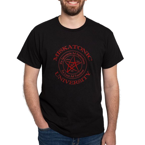 CafePress - Miskatonic University Dark T Shirt - Men's Classic Graphic Cotton T-Shirt