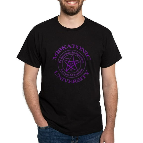 CafePress - Miskatonic University Dark T Shirt - Men's Classic Graphic Cotton T-Shirt