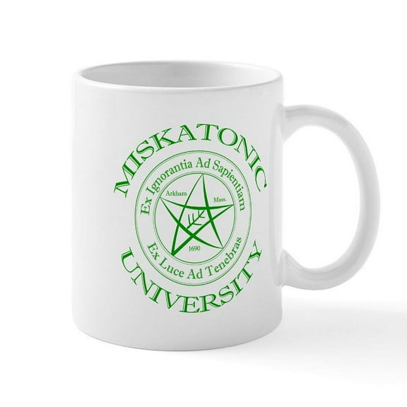 CafePress - Miskatonic University Mug - 11 oz Ceramic Mug - Novelty Coffee Tea Cup