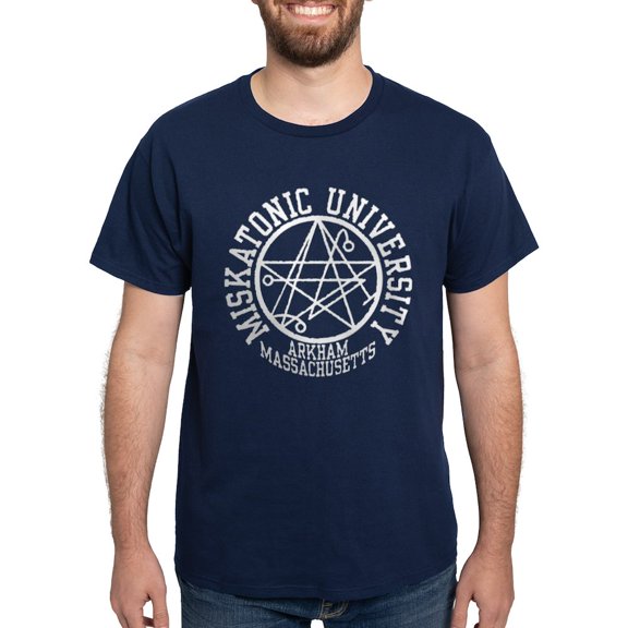 CafePress - Miskatonic University T Shirt - Men's Classic Graphic Cotton T-Shirt