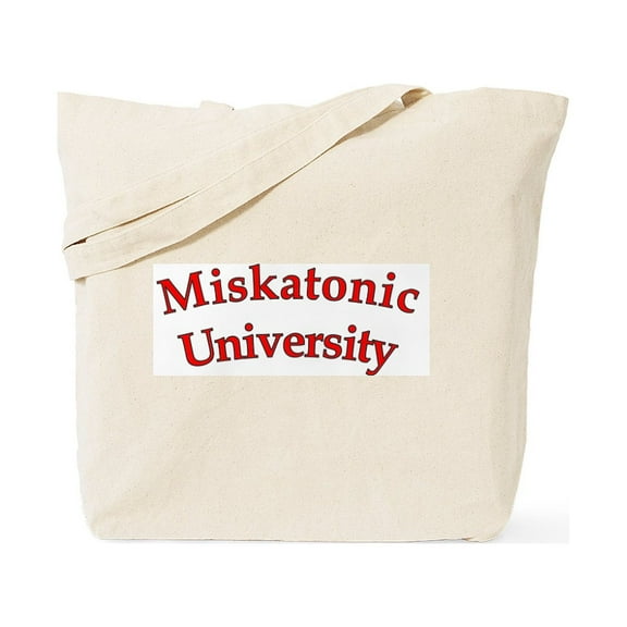 CafePress - Miskatonic University Tote Bag - Unisex Canvas Tote Bag, Beige, 1-Piece